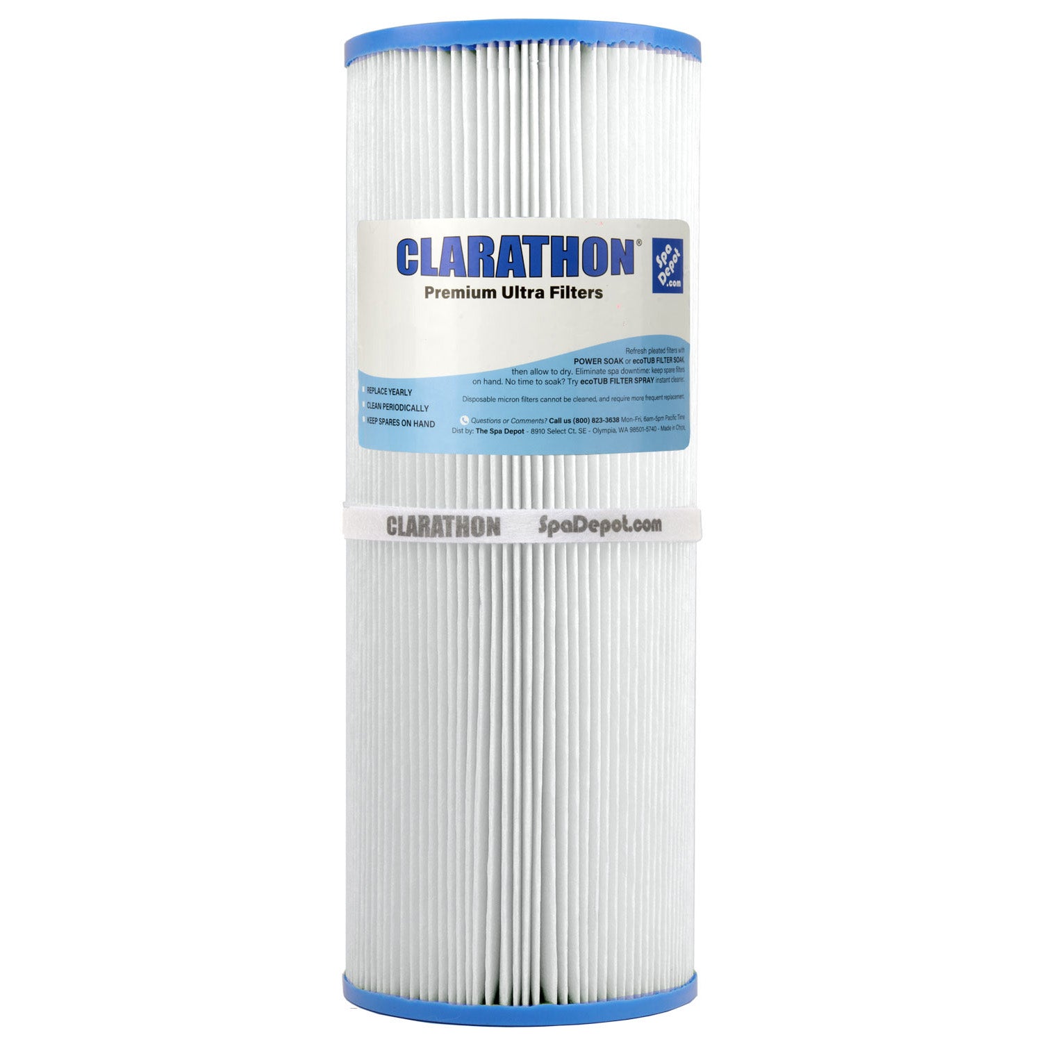Clarathon FC1425 Hot Tub Filter - Media Choice – SpaDepot.com