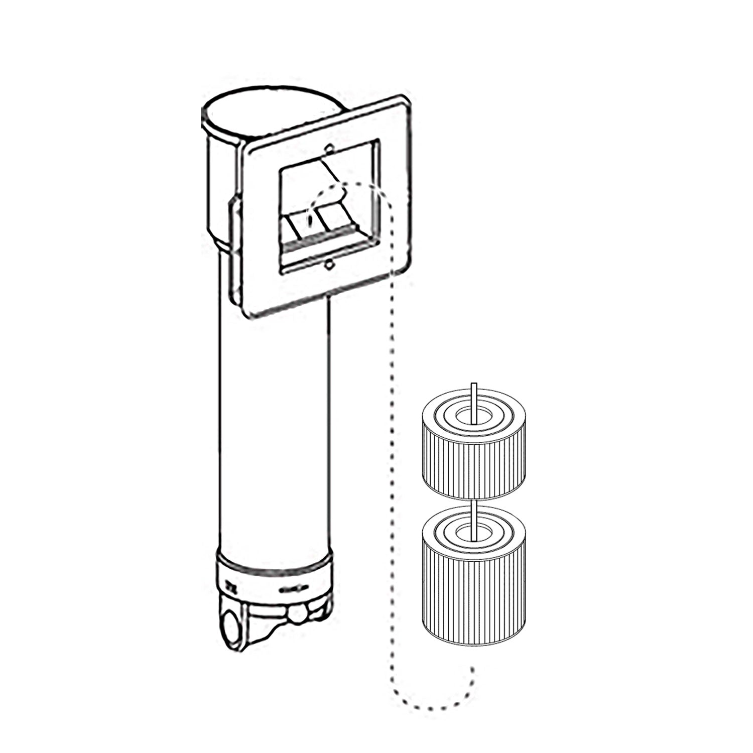 Clarathon Hot Tub Filter Cartridge for Sundance/Sweetwater FC2388