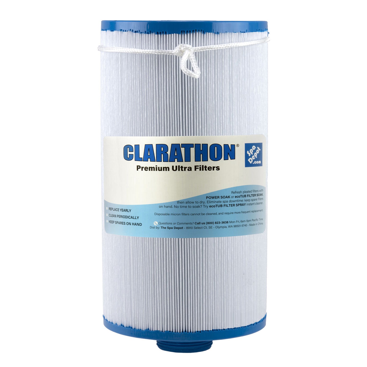 Clarathon FC2402 Spa Filter for Aquaterra/Freeflow - Media Choice
