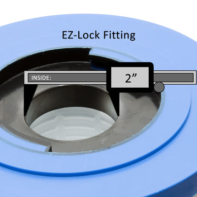 2 inch opening easy lock fitting