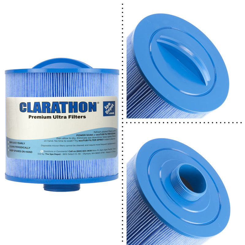 Clarathon Microban Spa Filter for Master Spas PMA-EP2 PMA40SV-F2M-M