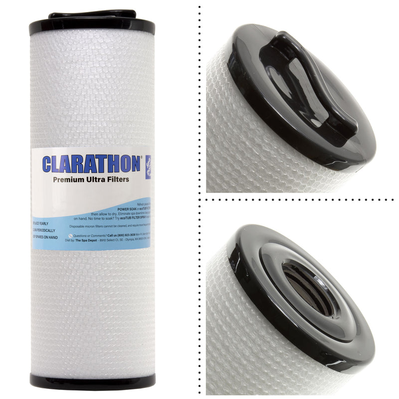 Clarathon Disposable Spa Micro Filter for Arctic/Coyote Spas 2009+ 006541 PRT-900003