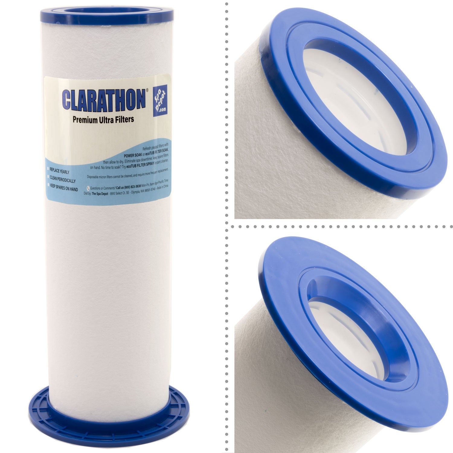Sundance MicroClean Mini Inner Spa Filter 6473-283S by Clarathon
