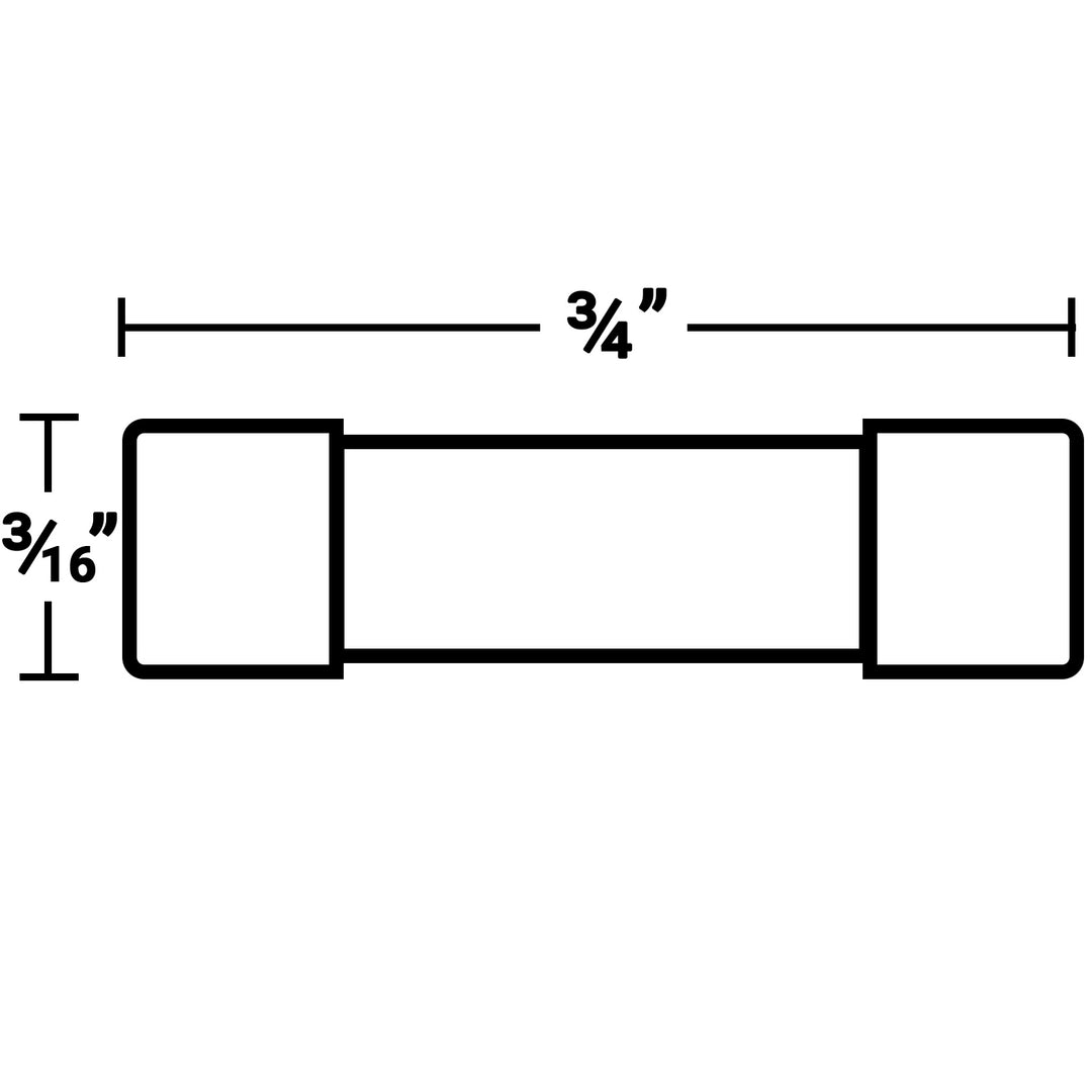 5mm x 20mm pcb fuse