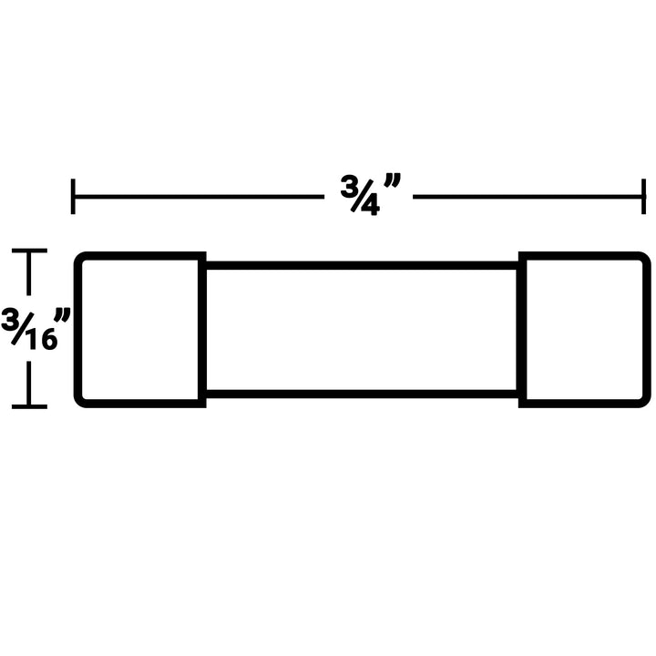 5mm x 20mm pcb fuse