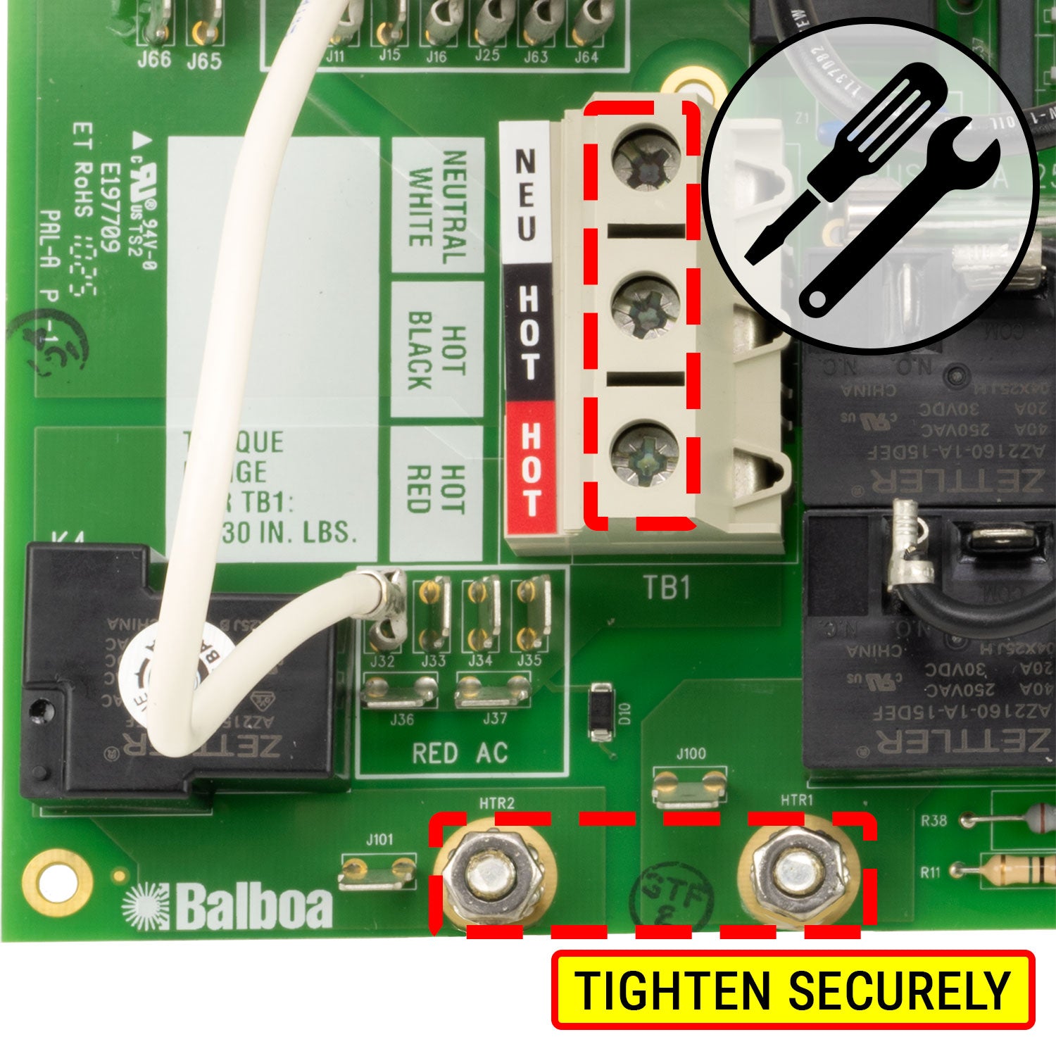 Balboa VS500/VS501 Spa Control Circuit Board - Thumbnail 3