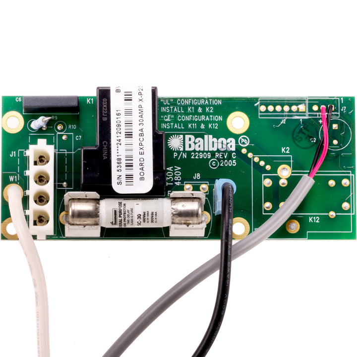 Balboa Expander Board w/30A Fuse for VS/EL Control Systems - 53681