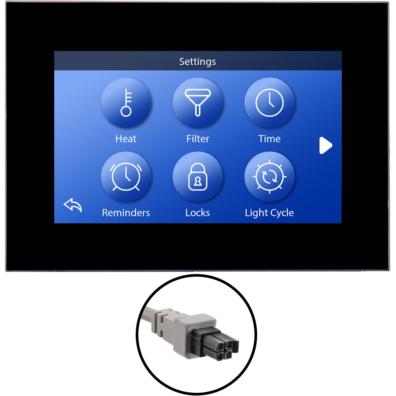Balboa SpaTouch 3 Touchscreen Spa Topside Control 57254 – SpaDepot.com