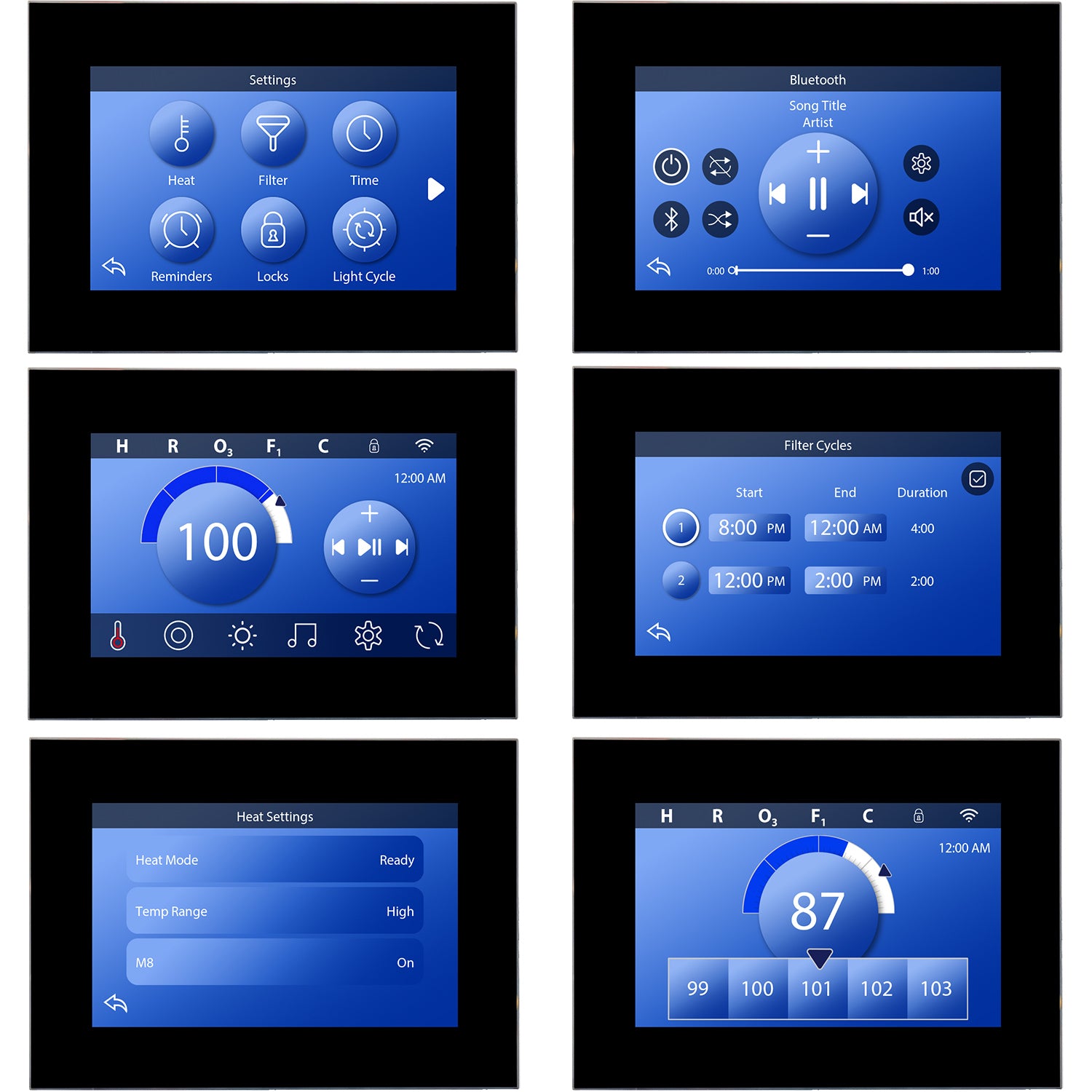 Balboa SpaTouch 3 Touchscreen Spa Topside Control 57254 – SpaDepot.com