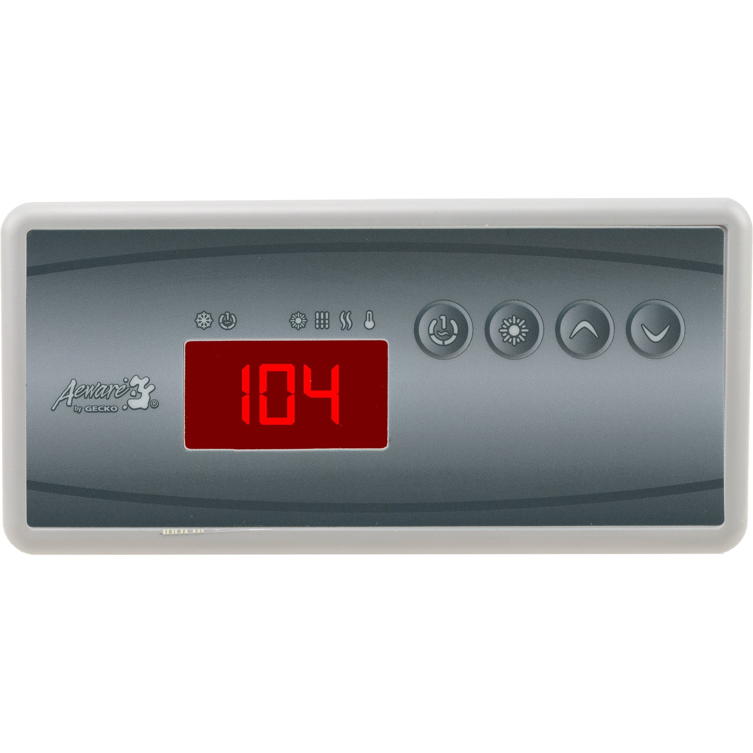 ＫＰページ Gecko in.k19 Series Spa Topside Keypads - Layout Choice – SpaDepot.com