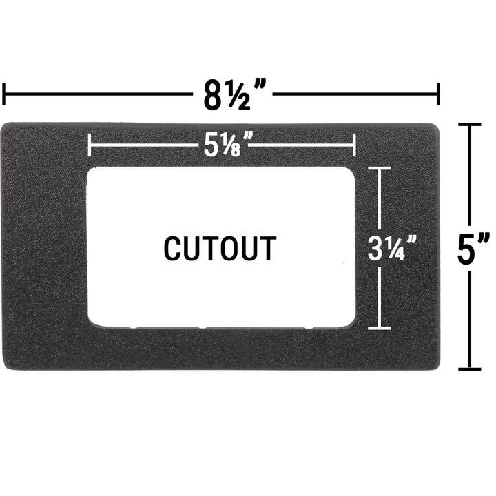 keypad adapter plate 5⅛" x 3¼" Cutout