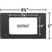 keypad adapter plate 5⅛" x 3¼" Cutout