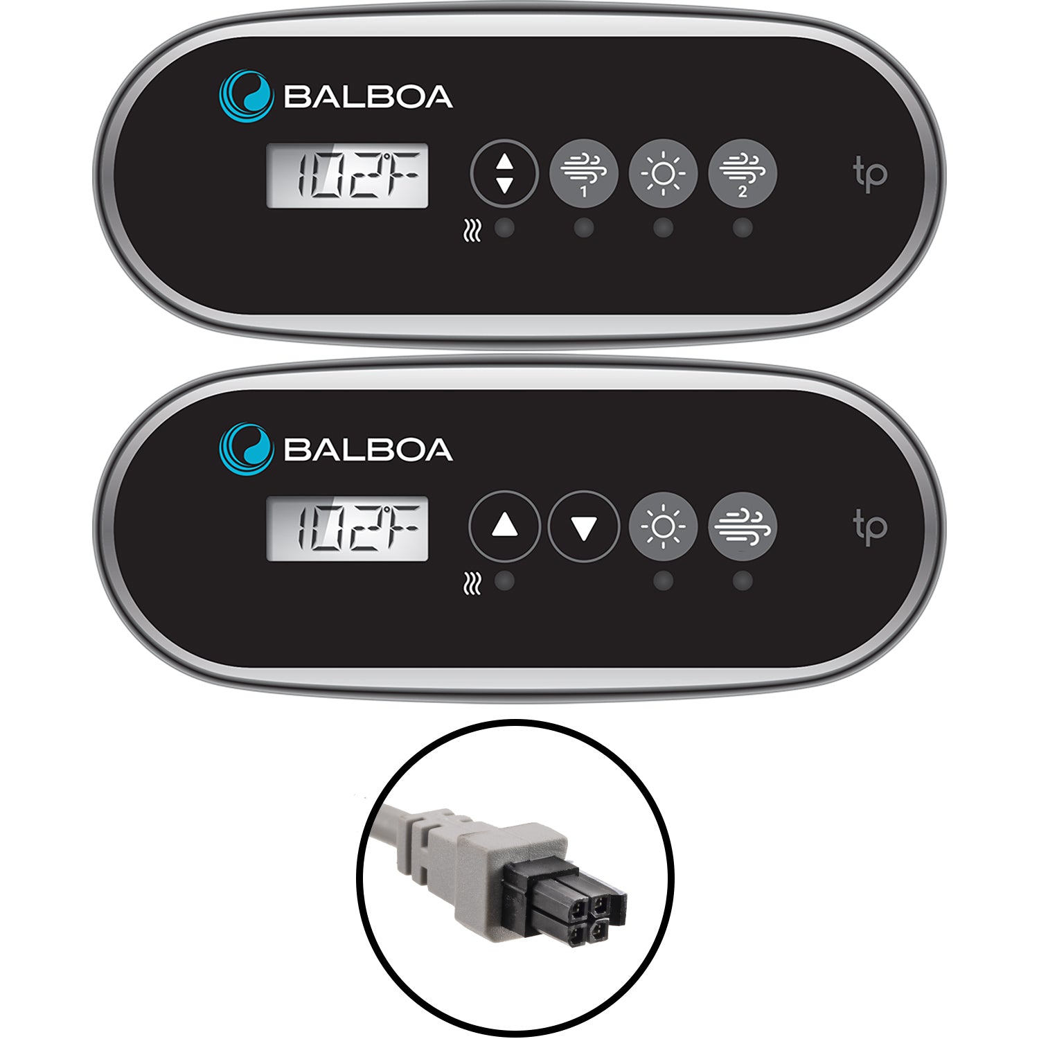 Balboa TP240 Series Spa Topside Keypads - Button Layout Choice ...