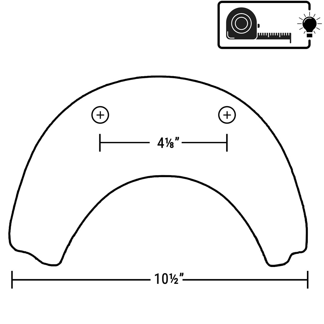 Dimension One pillow headrest