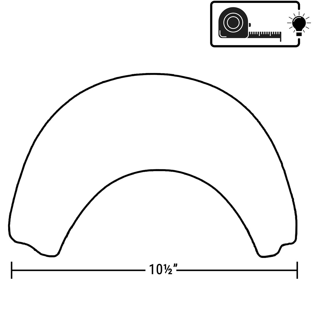 Dimension One pillow headrest
