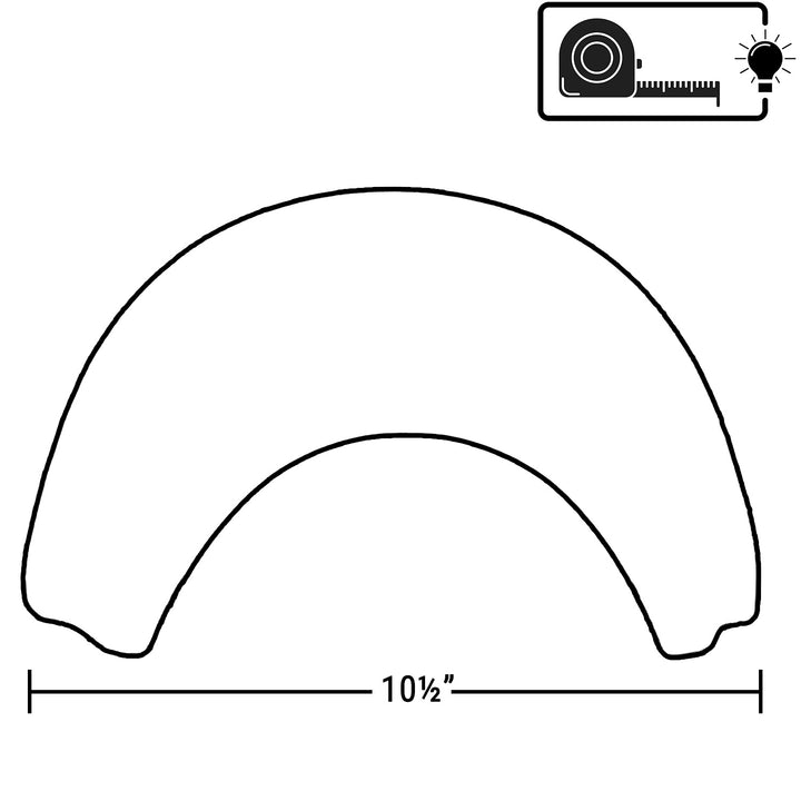 Dimension One pillow headrest