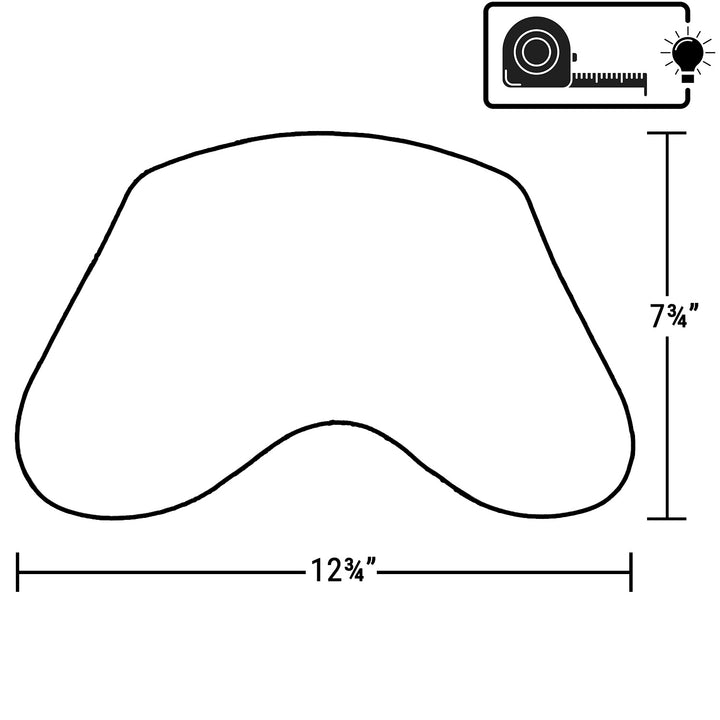 Caldera pillow headrest