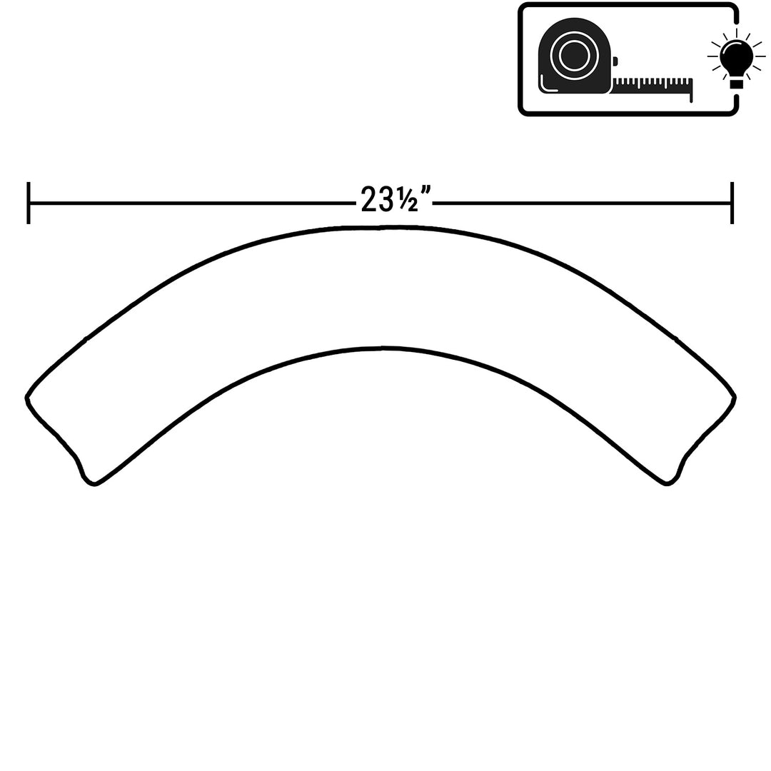 Caldera pillow headrest
