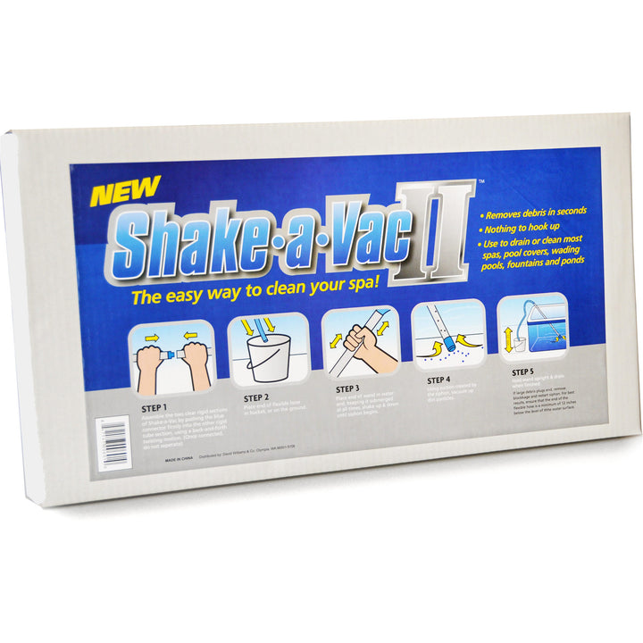 Shake-a-Vac Spa & Pool Water Vacuum & Drain