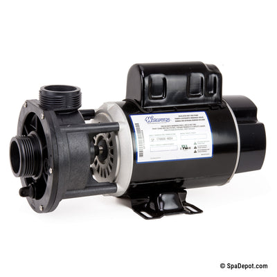 1.5 HP Waterway Center Discharge Spa Pump: 1.5" in/out 48Fr-120V