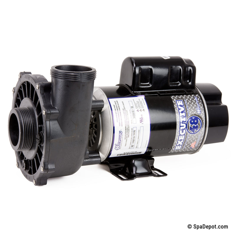 1.5 HP Waterway Executive Spa Pump: 2" in/out 48Fr-120V
