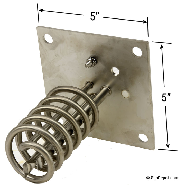Heater Element 5"x5" Plate - 5.5kW@240V / 1.4kW@120V Titanium