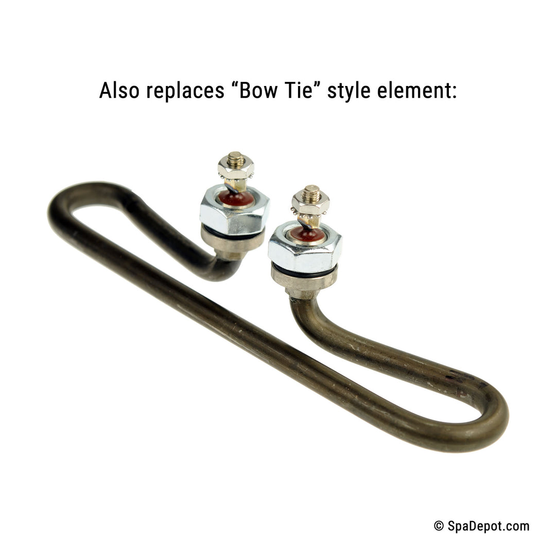 Flow-Thru Spa Heater Element 7" - 5.5 kW Titanium