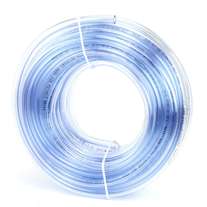 3/8"ID x 25' - Clear PVC Vinyl Tubing