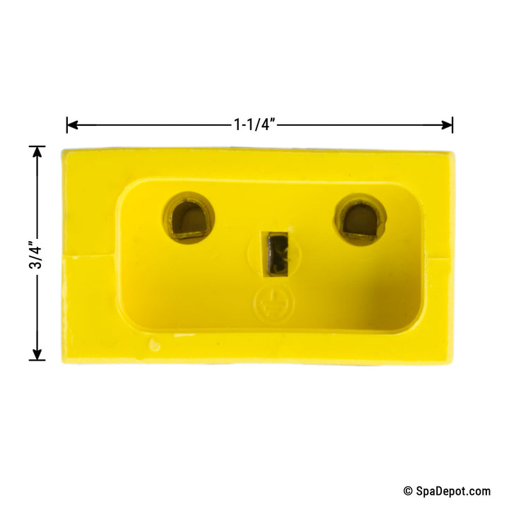 HydroQuip/EasyPak Ozonator Receptacle - Mini J&J