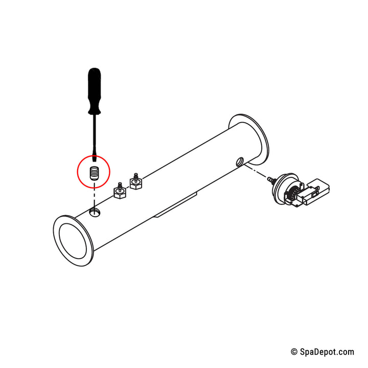Heater Manifold Plug, 1/8" NPT 2-Pack