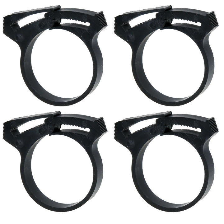 Snap-Grip Hose Clamps 4-Pack 3/4" - 1-1/4"