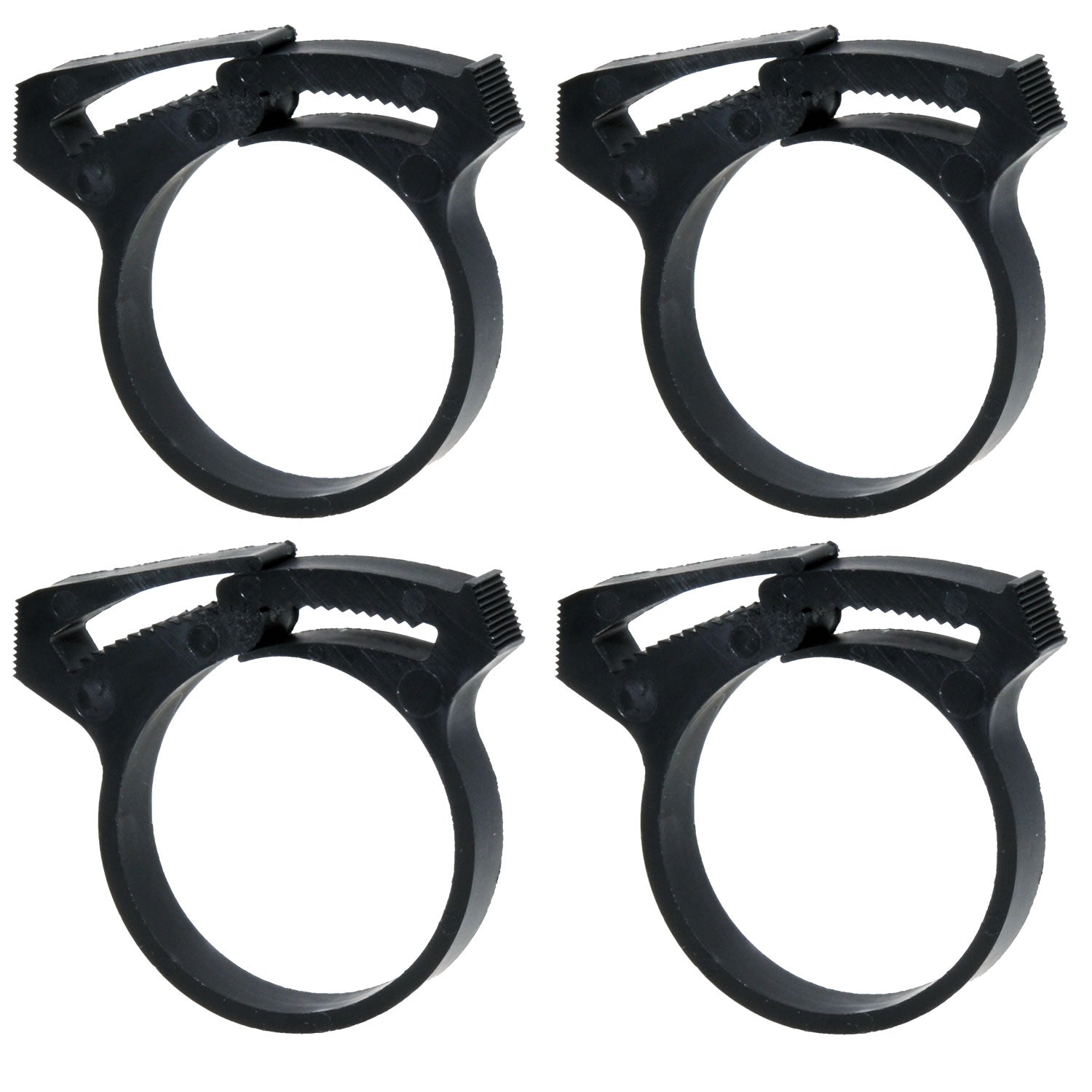 SnapGrip Hose Clamp Set 4Pack 3/4" 11/4"