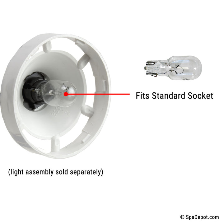 Spa Light Bulb 12V Replacement 2-Pack
