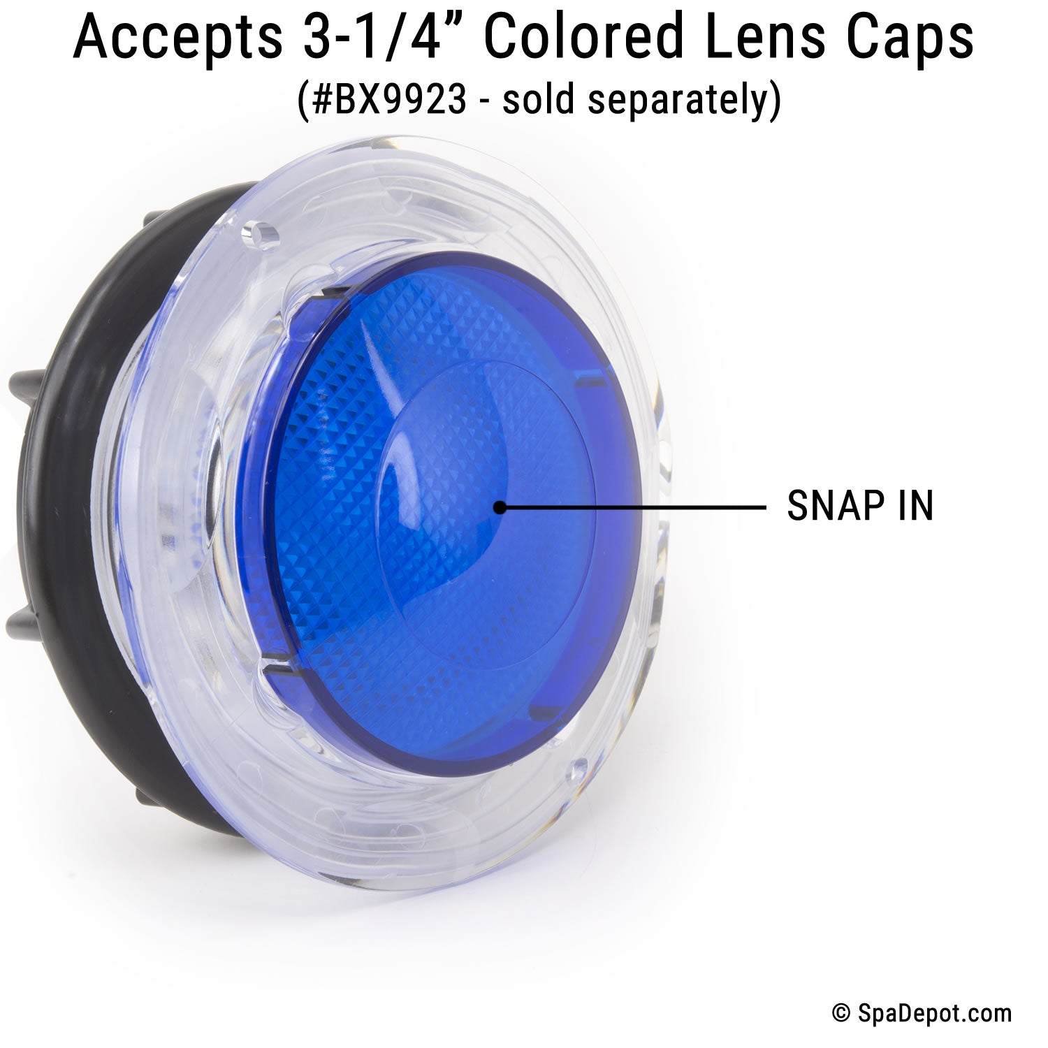 Spa Light Wall Lens Assembly 5