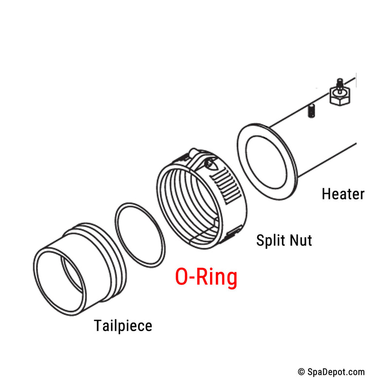 O-Ring for 1-1/2" Heater Union - 2-Pack