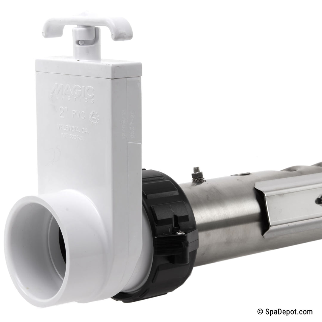 Gate Valve 2"SS x Heater Union Tailpiece