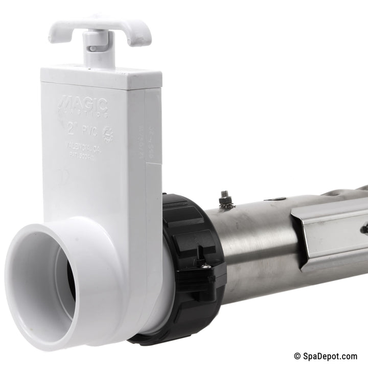Gate Valve 2"SS x Heater Union Tailpiece
