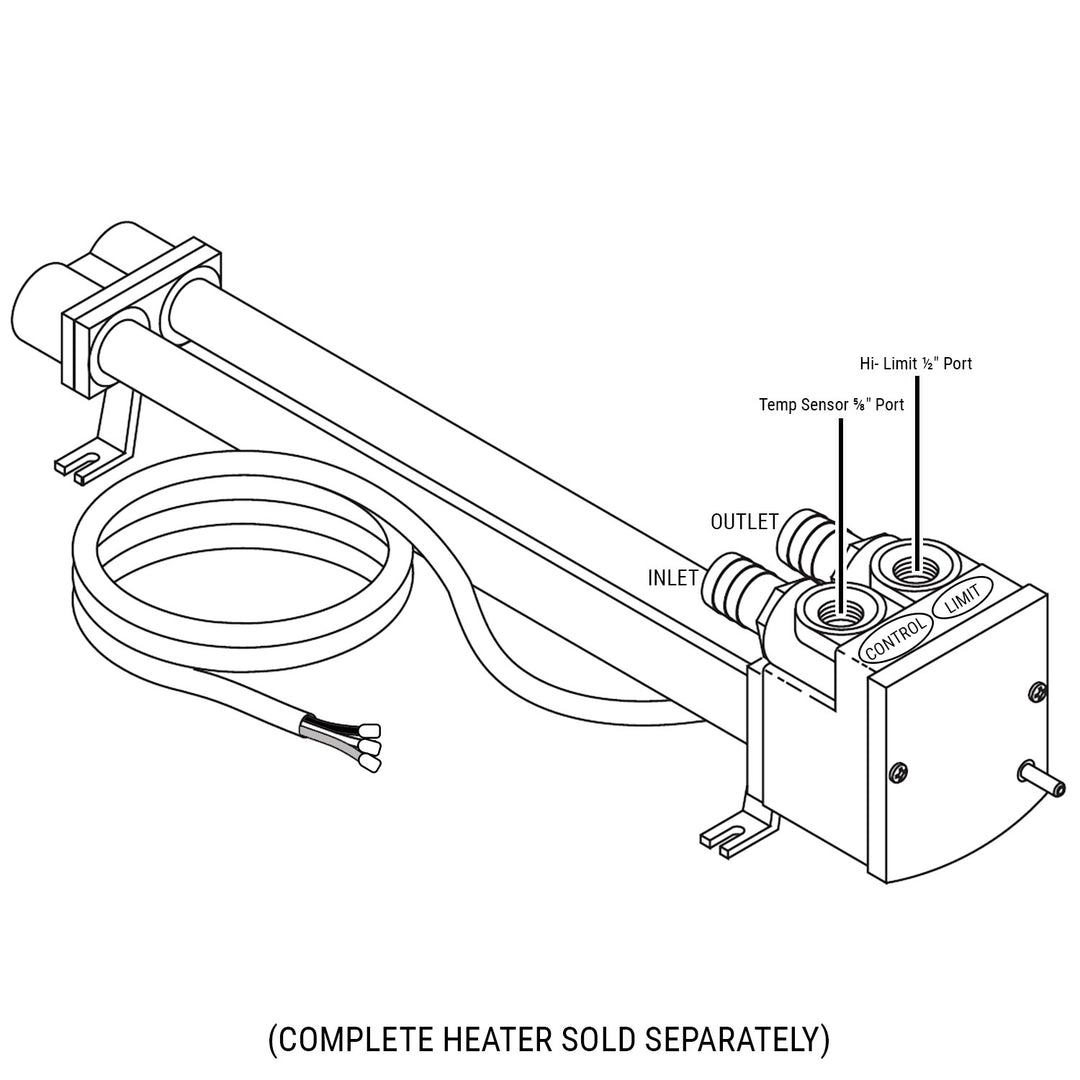 High Limit / Temp Sensor Kit for Watkins Hot Spring No-Fault Heater