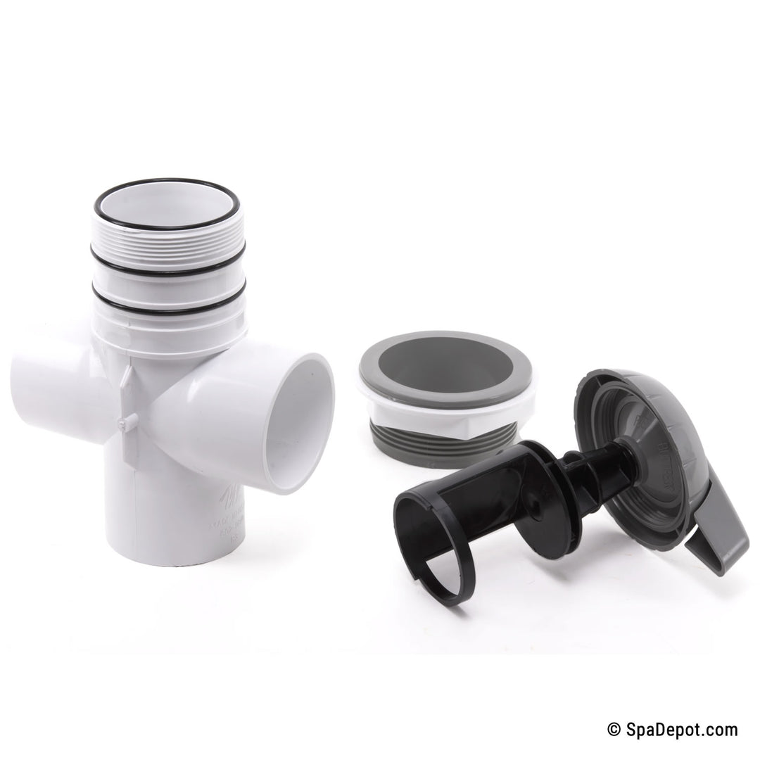 Spa Water 3-Way Diverter Valve 2"SS