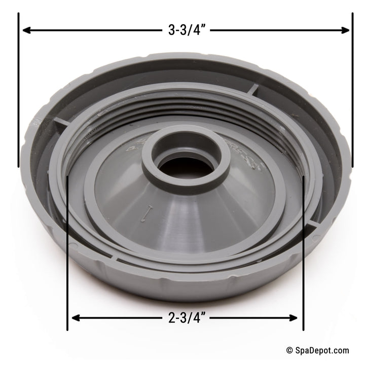 Cap for 3-Way 2" Diverter Valve