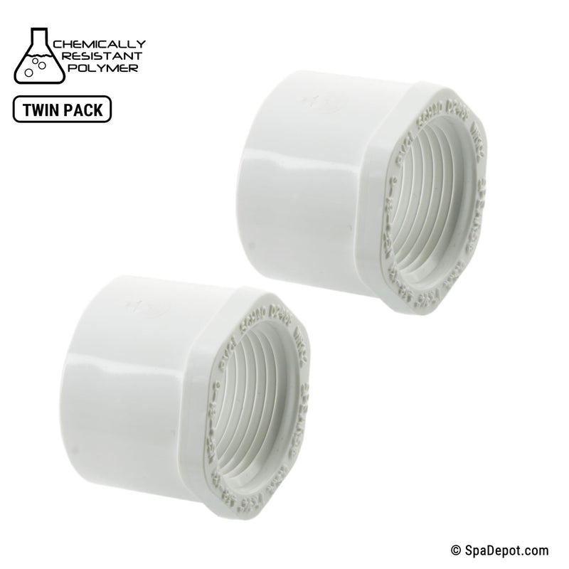 Reducer Bushing 2-Pack - 3/4"SP x 1/2"FPT