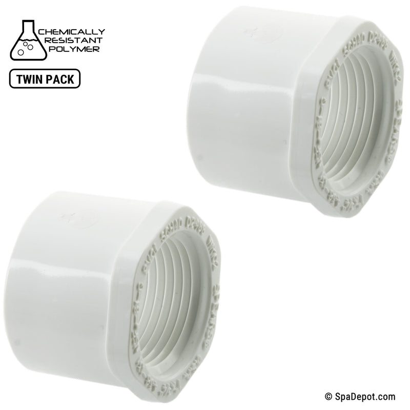 Reducer Bushing 2-Pack - 1"SP x 3/4"FPT
