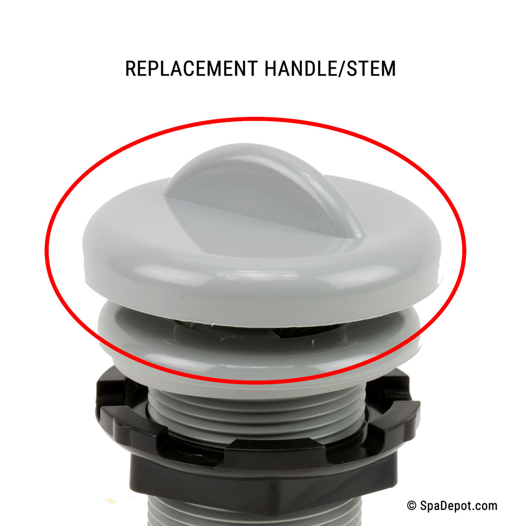 Air Control 1" Valve Crescent Replacement Stem
