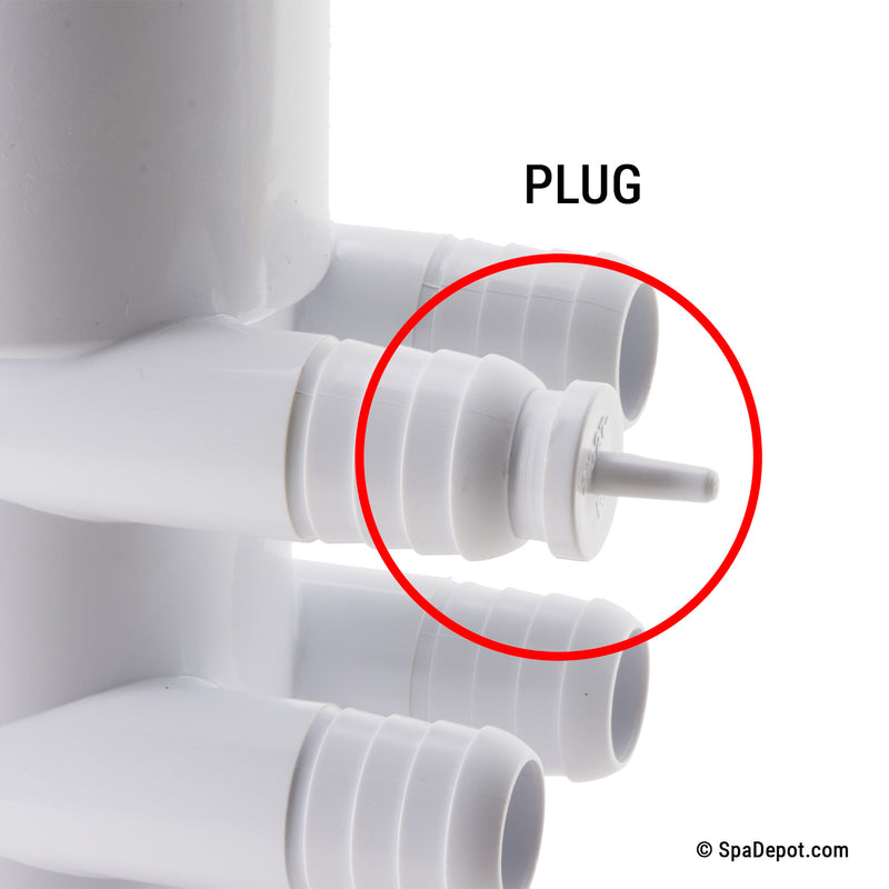 Manifold Plug 4-Pack for 3/4" Barb
