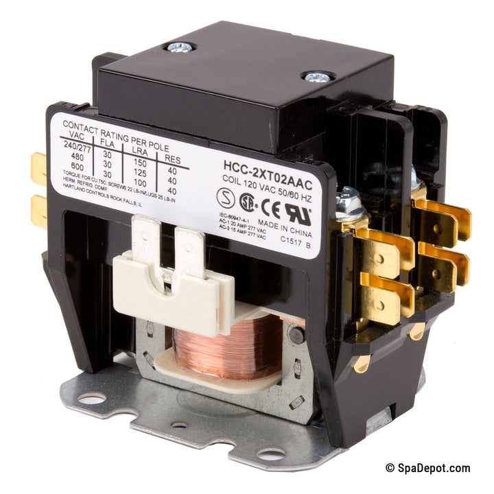 Contactor-DP 120V Coil - 30A