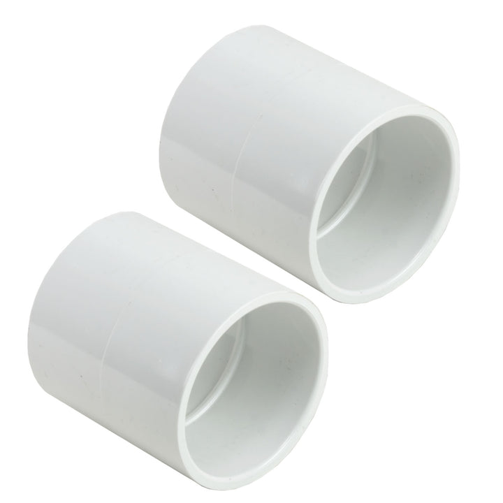 Coupling 1"SS x SS - 2-Pack