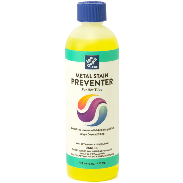Metal Stain Preventer - Metal Free for Spas