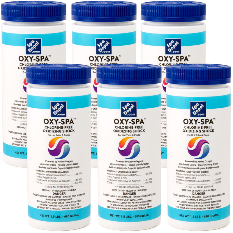 Oxy-Spa Shock 1.5 lb. ~ 6-Pack