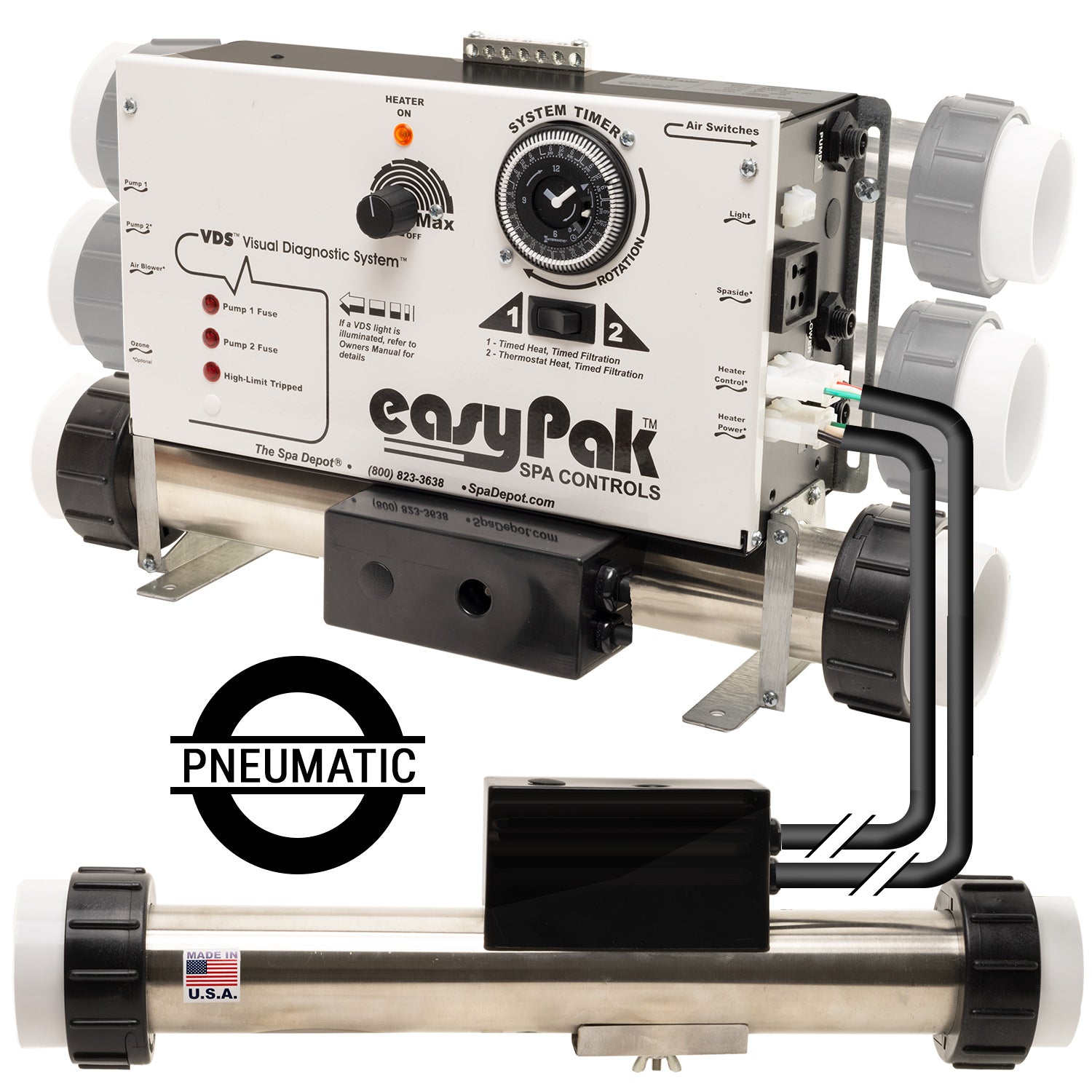 EasyPak 1000 Flex-Fit Hot Tub Air Controller System – SpaDepot.com
