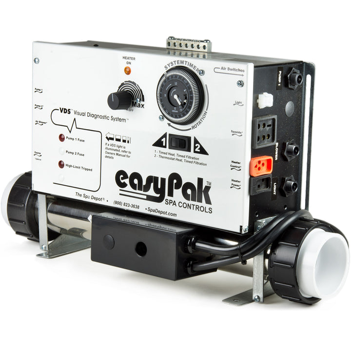 EasyPak 1000 Flex-Fit Air Switch Spa Control Kit - Up to 2 Pumps & Blower